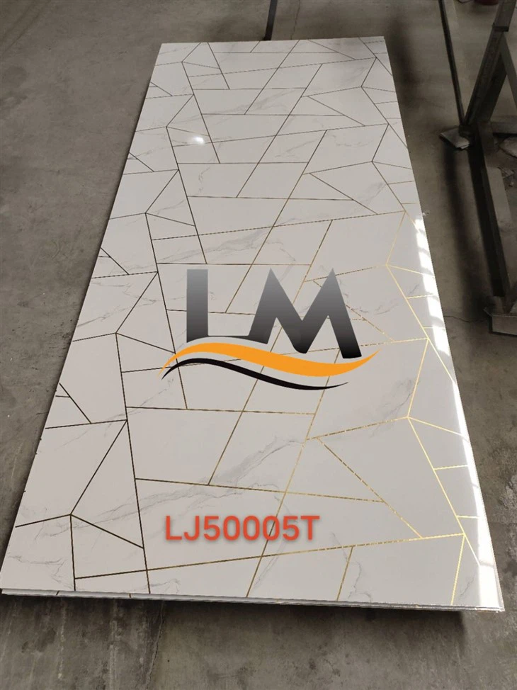 Kitchen Wall Decorative Marble Pvc Uv Wpc Wall Panel