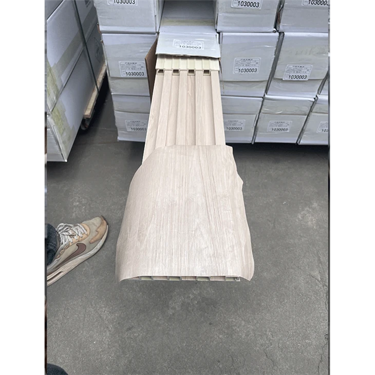 Eco WPC Interior Slat Panels factory